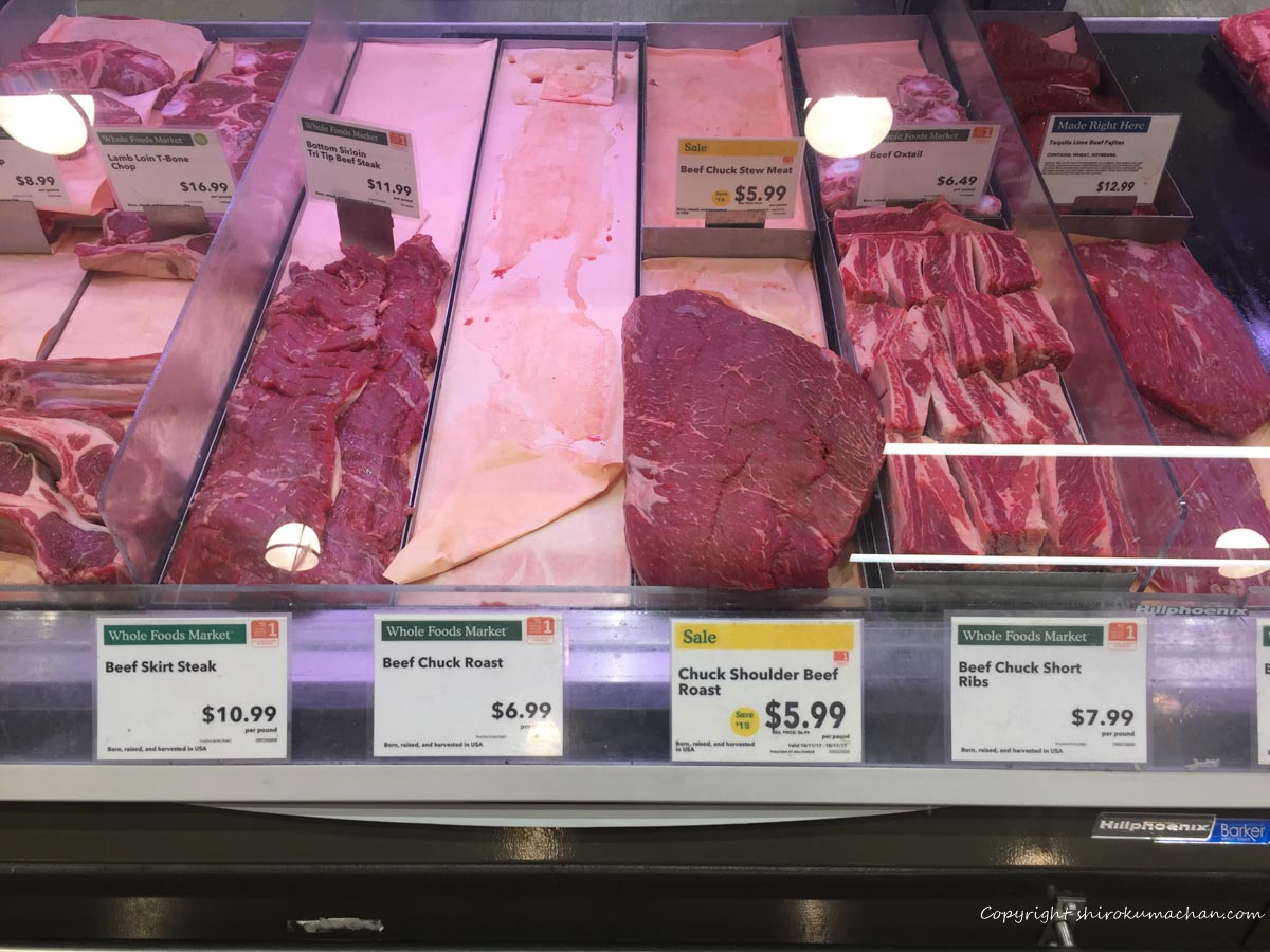 Whole Foods Market-おいしいお肉