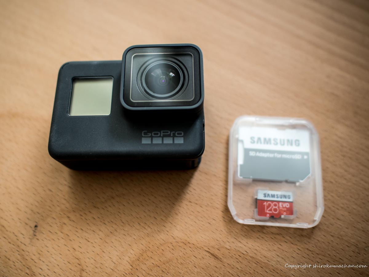 安くて大容量】Amazonでも買えるGoPro HERO6 Blackにお勧めの Micro SD 