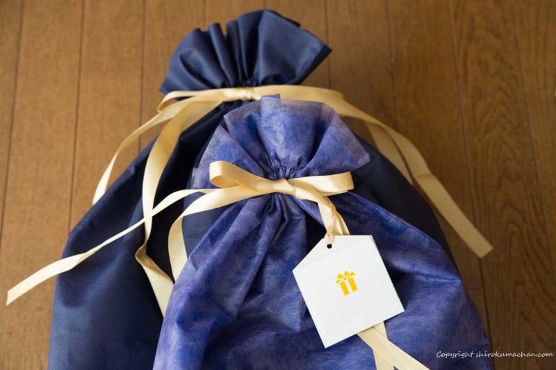 【写真たっぷりレビュー】Amazonのギフトラッピングを自分に送ってみた。のしシールとメッセージも