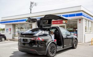 Tesla Model X Falcon Door
