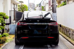 Tesla Model X Too big Rear