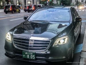 Tokyo hire service Mercedes S class