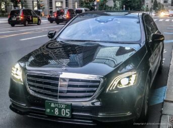 Tokyo hire service Mercedes S class