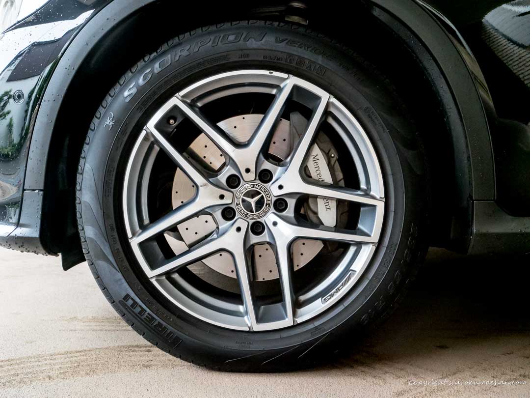 Mercedes Benz GLC tire and wheel