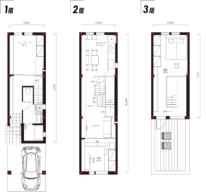 Hebel House extreme narrow house plan