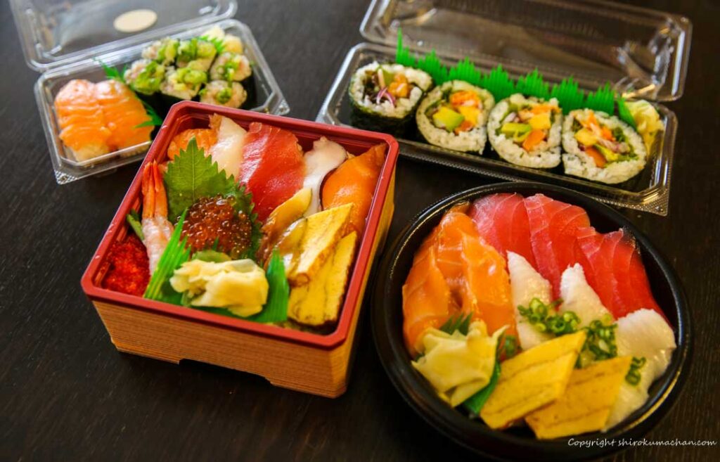 Menu Food Delivery App Sushi
