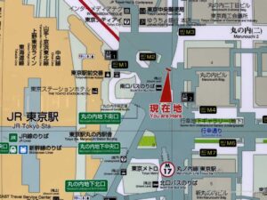 meeting-place-for-school-excursions-at-tokyo-station Map