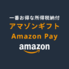 Income Tax Payment by Amazon Gift